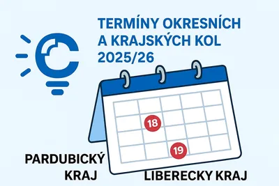 Termíny soutěžních kol 2025/26